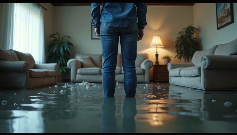 Burst Pipe Cleanup in Gilbert, AZ